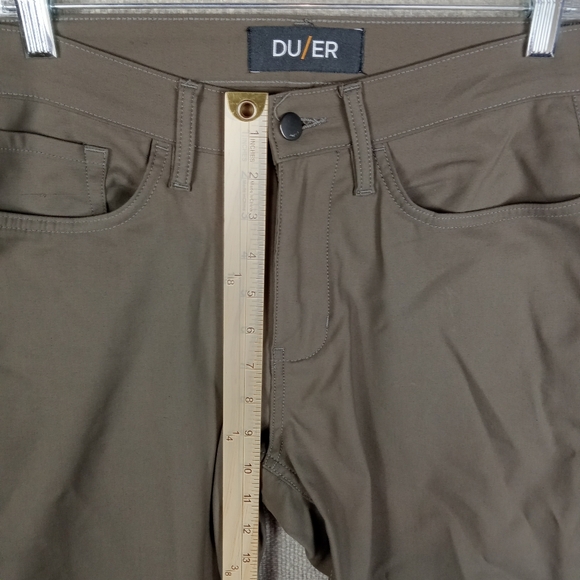 Duer No Sweat Relaxed Taper Pants Mens Size 30X32 Stretch Business Hiking Casual - Picture 6 of 9